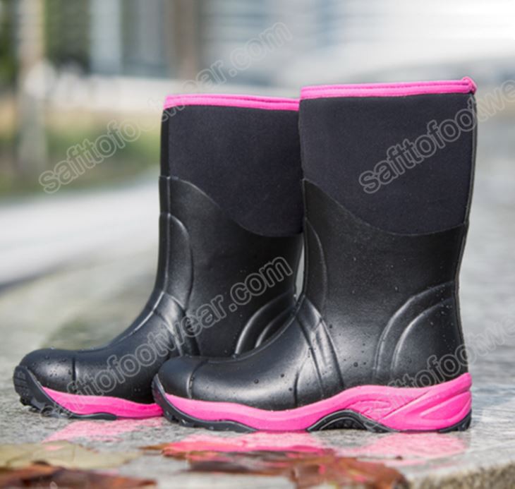 รองเท้าบูทยางกันลื่นกันน้ำ